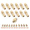 12pcs Brass Chuck Collet M8*0.75 Rotary Tools Toolholding Shank Drill Bits