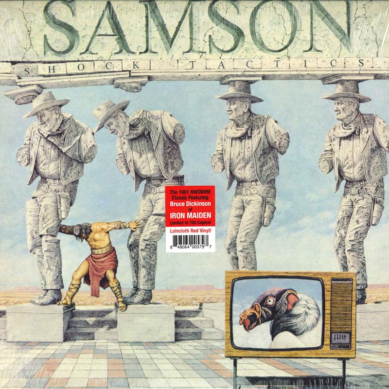 

LP Record SAMSON - Shock Tactics (Red Vinyl) RGM0579 Real Gone Music 2017 US Rock