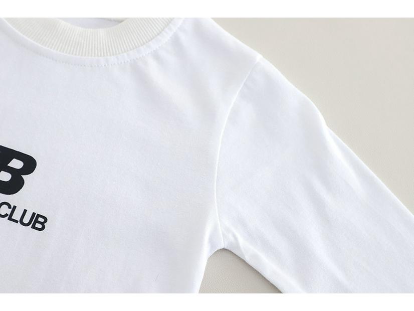 Spring Handsome Toddler Boys' Long Sleeve Cardigan & Sportswear Three-Piece Set