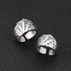 Retro Royal Flush Poker Ring For Men Punk Gothic Rock Hiphop Open Ring Unisex Accessories Handmade Designer Jewelry Lover Gift