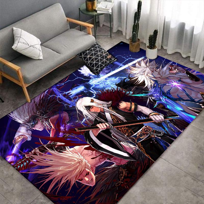 Dungeon and Fighter DNF Carpet Multi-size Carpet for Living Room Bedroom Kid's Room Home Decor Area Rug Non-slip Mat Sofa Mat