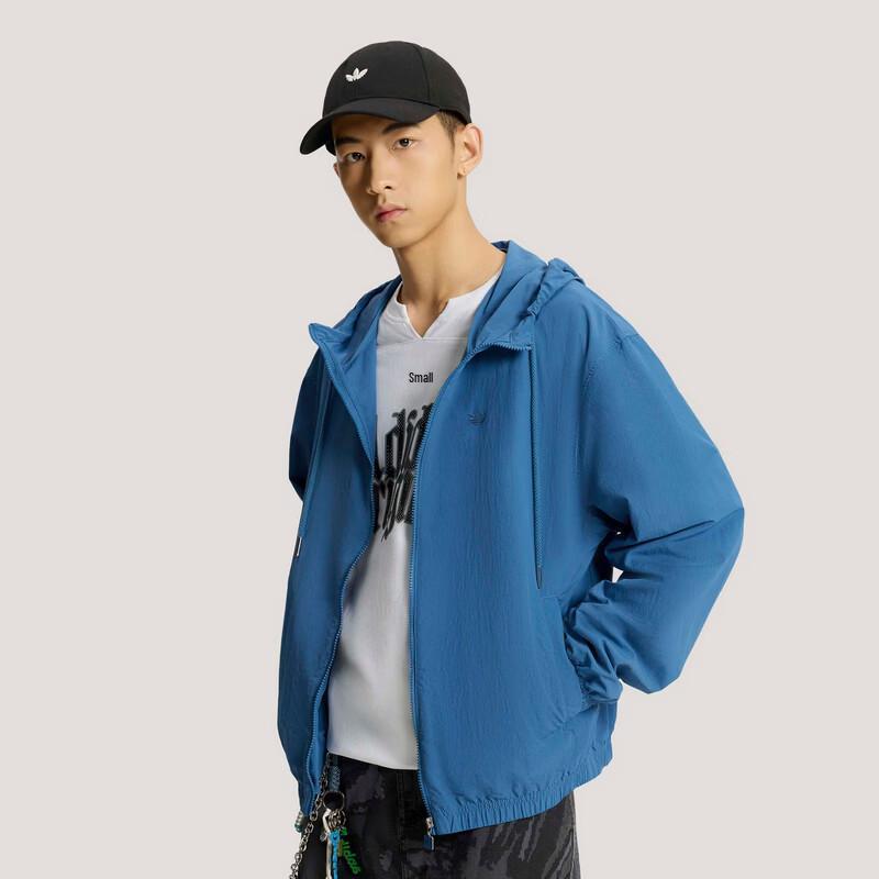 Adidas Men s Hooded Woven Jacket XL