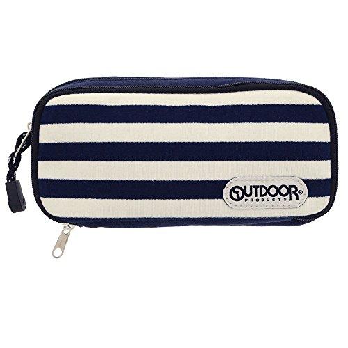 

Sunstar Stationery Outdoor Pen Case, 2 Rooms, Border, S1414704