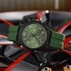 Watches for Men Casual Quartz Watches Man Silicone Strap Quartz Wristwatch Fashion Simple Round Glass Dial Date Watch Reloj