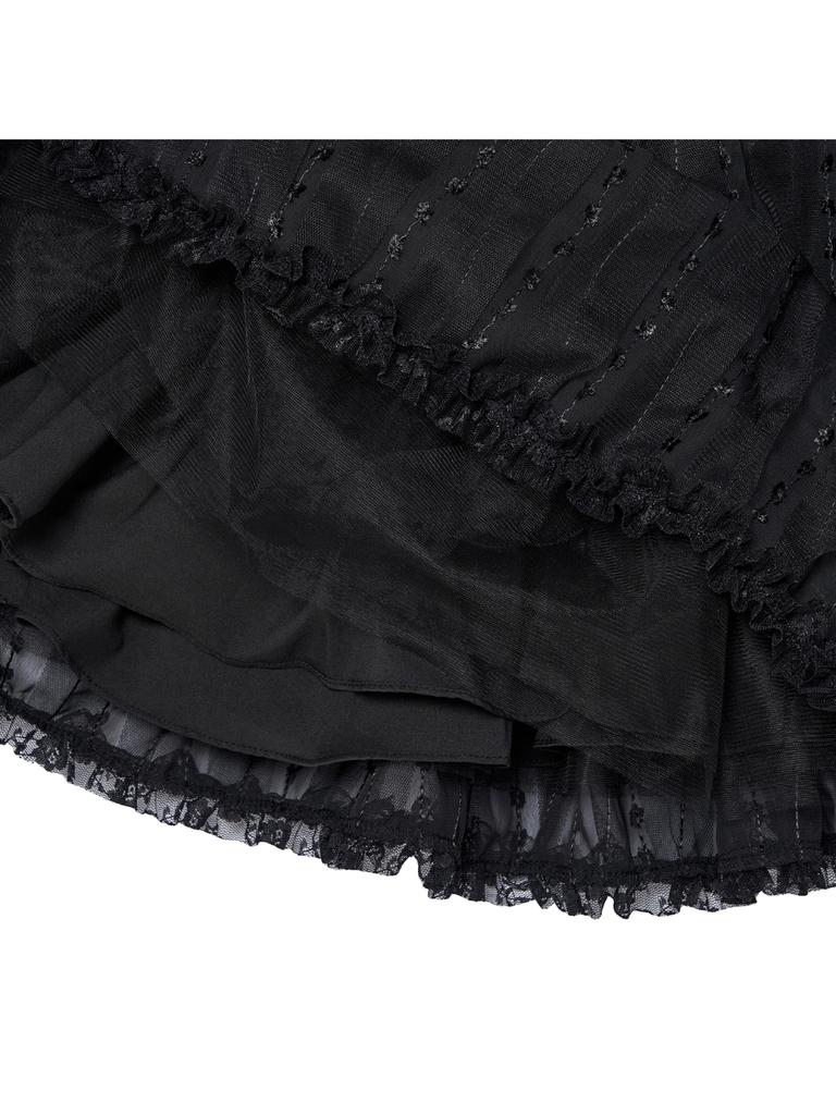 Aisseommeoli Petal Fairy Tutu - Black