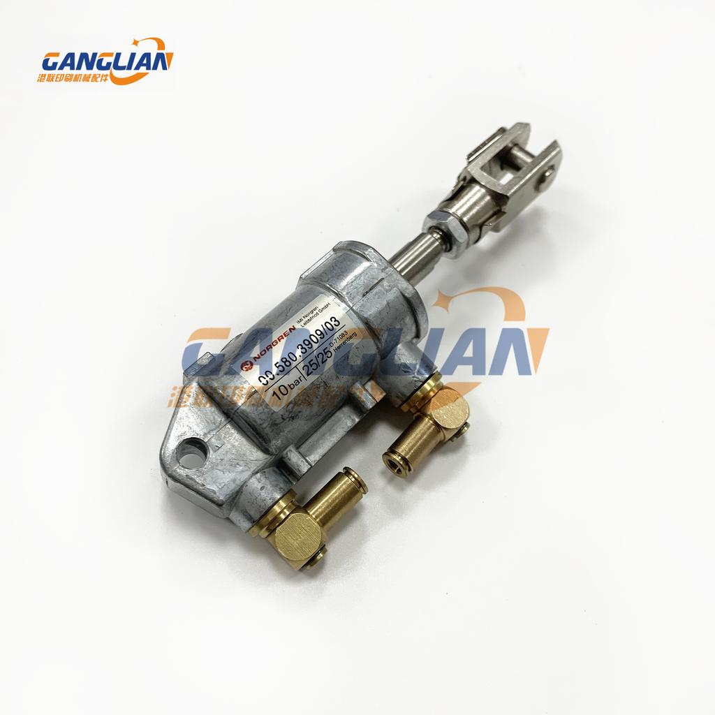 1 Piece Heidelberg Pneumatic Cylinder 00.580.3909 PM74 SM74 SX74 CD74 XL75 Printing Machine Spare Parts 00.580.3909/03