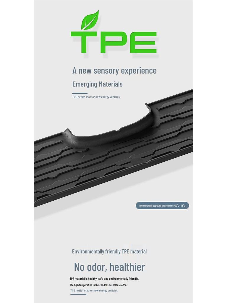 HiPhi Y Eco-Friendly TPE Floor and Trunk Mats for 23 Models by Hozon Auto