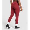 Gymshark Superset 2.0 Leggings Sets Red B4b2y Rb12