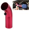 Universele Luchtinlaatpijp Super Power Flow Luchtinlaten Kort Koud Racen Aluminium Luchtinlaatpijp Slang met Kegelvormig Filter Kit Systeem