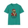 Unisex Softstyle T-Shirt Zombie Mummy Santa  Holiday Horror Christmas