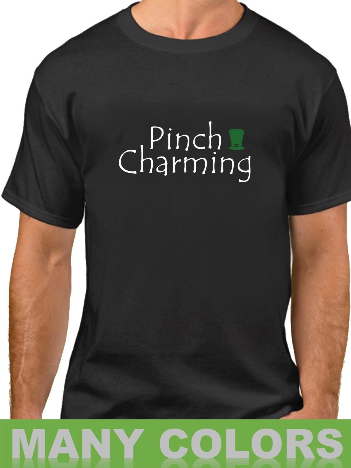 Men s Pinch Charming Shirt – Funny St. Patrick s Day Shirt, Green Tee XL