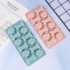 1Pcs Silicone Dog Bone Paw Mold Pink Blue For Dog Biscuits Treats Ice Cubes Chocolate Cake Candy