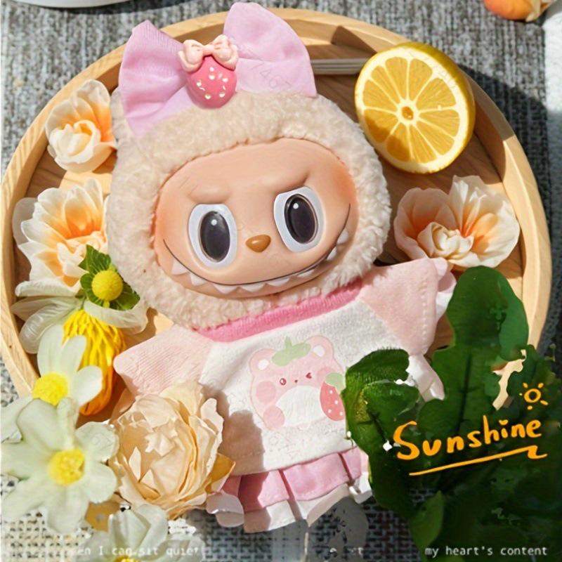 17cm Labubu Doll Clothing Set for 3.0 and First/Second Generation Sitting Party Blind Box Skirt