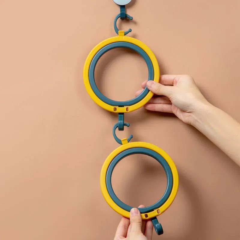 1/3/5PCS Hanging Hat Storage Rack Household Dormitory Hat Rack Storage Artifact Cabinet Door Wall Hanging Shelf Wall Hanging Hat Shelf