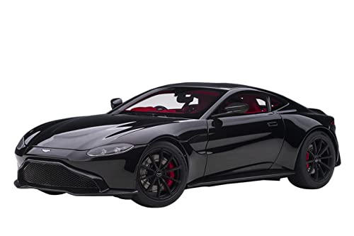 AUTOart 1/18 Aston Martin Vantage 2019 Черный/Черная крыша из карбона Готовая модель 70275