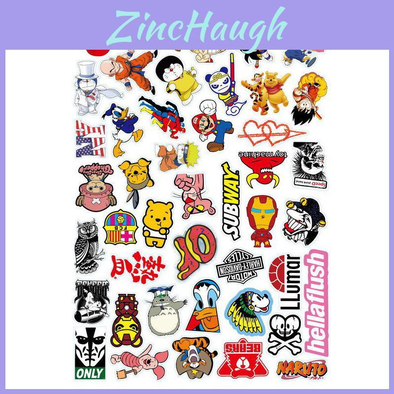 Stylish European Graffiti Stickers For Luggage Motorcycle Helmets Kids Diy Pvc Waterproof Pack