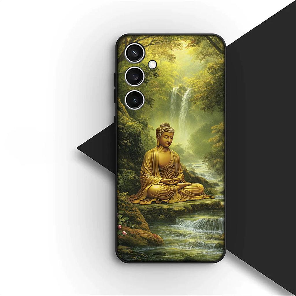 Protective Cover Lord Buddha for Samsung Galaxy S25 S24 S23 Fe Ultra Plus S7 Edge A05 A06 A16 A15 A35 Phone Case