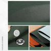 1PC Fashion A4 Leather Document Bag High-end Document Bag Information Bag Waterproof Business Office Snap Buckle Thickened Storage Bag