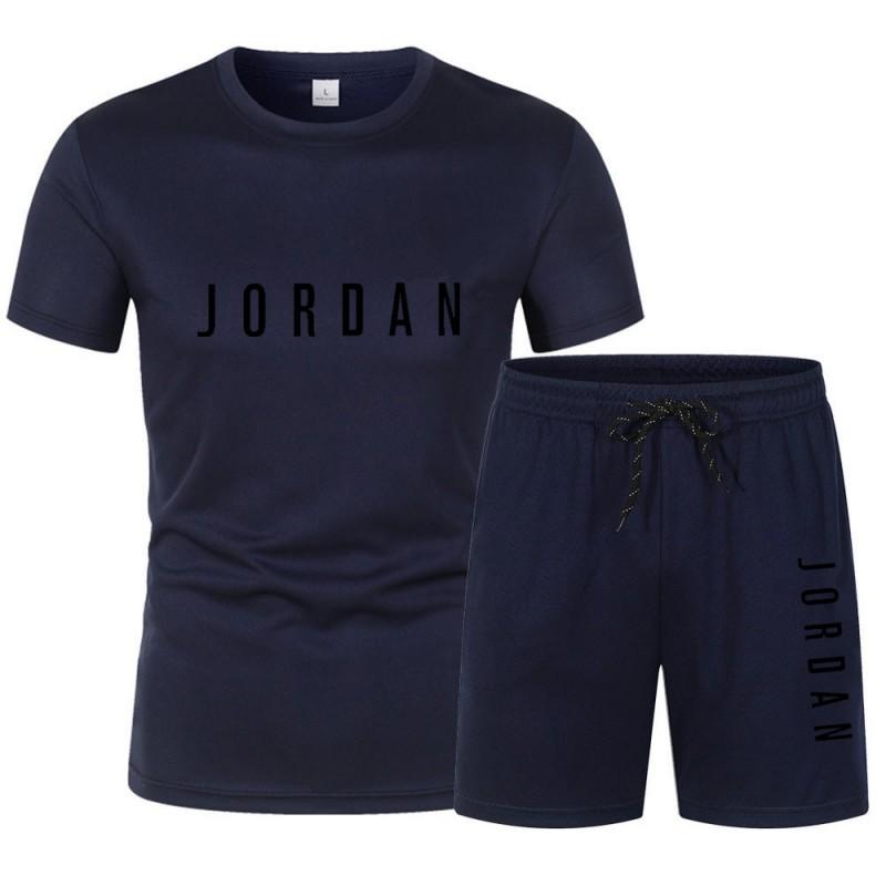 Mens Casual Shorts Set Breathable Mesh Cotton T-Shirt Sportswear Teens Adults