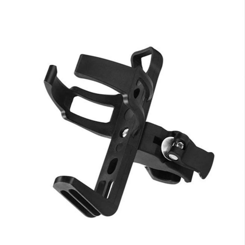 

Флягодержатель Пластиково-стальной Велосипедный Держатель для стакана с водой Руль Велосипедная клетка для напитков Универсальные принадлежности Велосипедный держатель для чайника чёрный