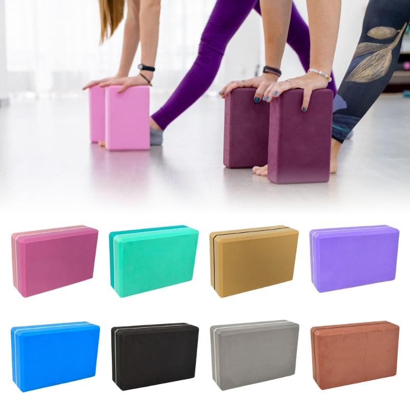 Firmly Grip Fitness Brick Comfortable Shape Pillow Cushions Body Shaping Yoga Block for Indoor and Outdoor Activity