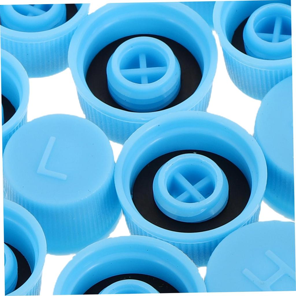 HORIALENCE 20pcs Car Air Conditioner Valve Caps Car Air Conditioner Low Pressure Valve Caps