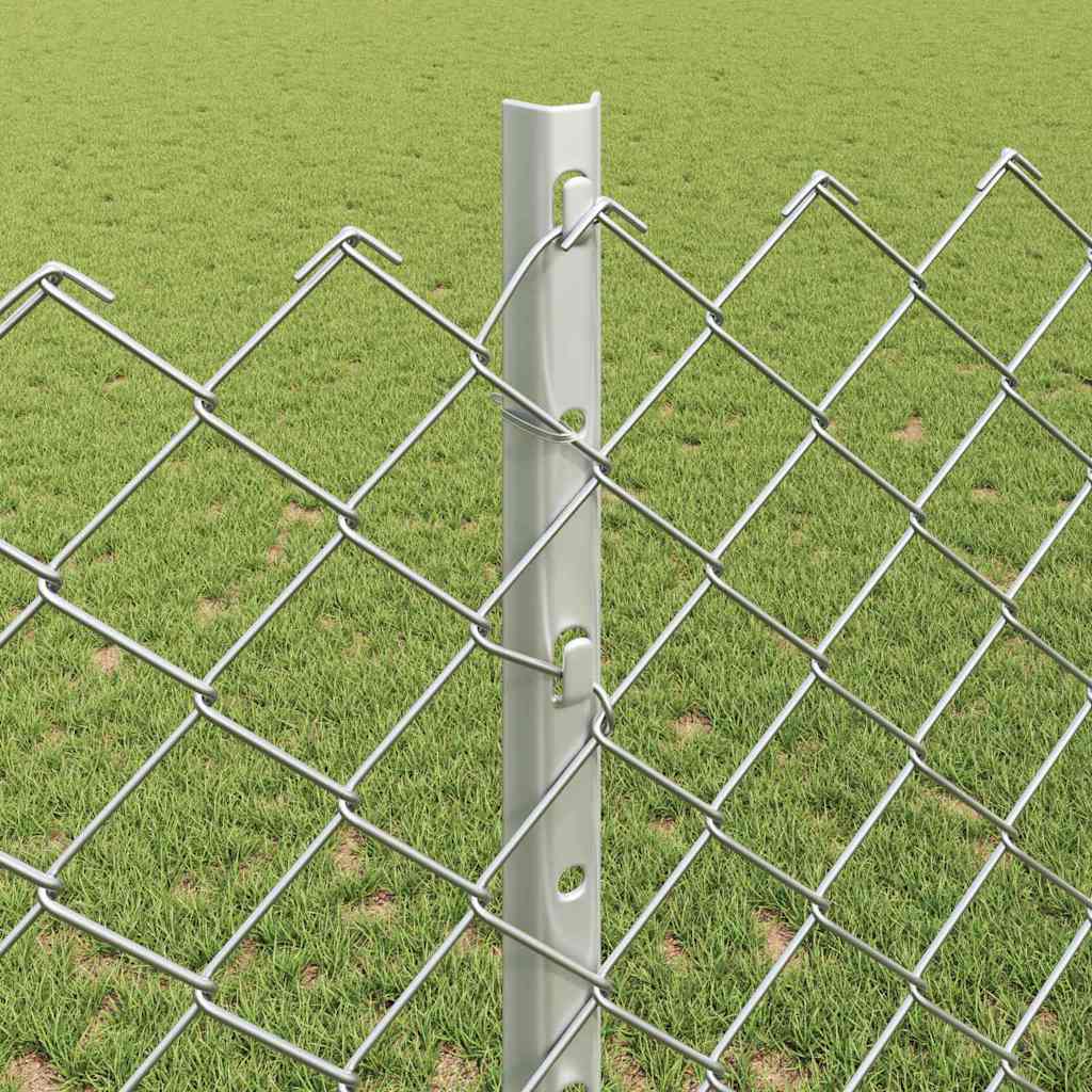 Chain Link Fence with Posts 10 X 1.2 M (W X H) Hot Dip Galvanized Steel