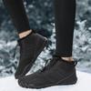 New Cotton Boots Men's and Women's Casual Cotton Shoes Piled and Thickened Snow Boots Warm Couple High-top Cotton Boots Factory