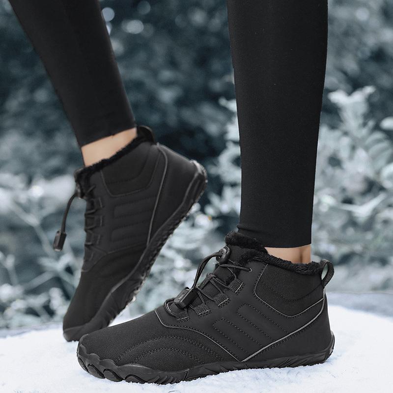 New Cotton Boots Men's and Women's Casual Cotton Shoes Piled and Thickened Snow Boots Warm Couple High-top Cotton Boots Factory