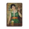 Metal Tin Signs Pinup Girl Beers Wall Decoration Plaque Vintage Art Poster Iron Painting for Man Cave Home Cafe Garden Club Bar