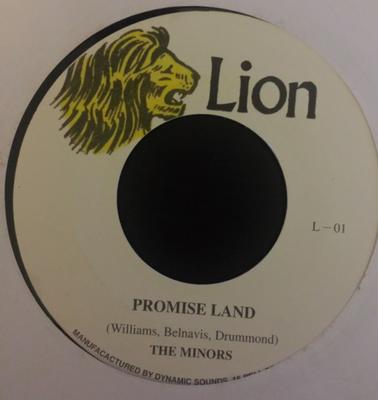 7-Zoll-Schallplatte MINORS Promise Land L01 Lion 2012 UK Reggae Ska Dub Gebraucht