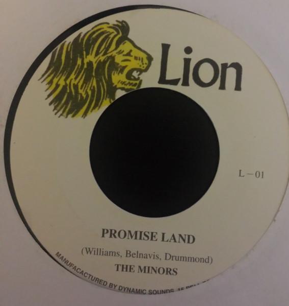 7inch Record MINORS Promise Land L01 Lion 2012 UK Reggae Ska Dub Used
