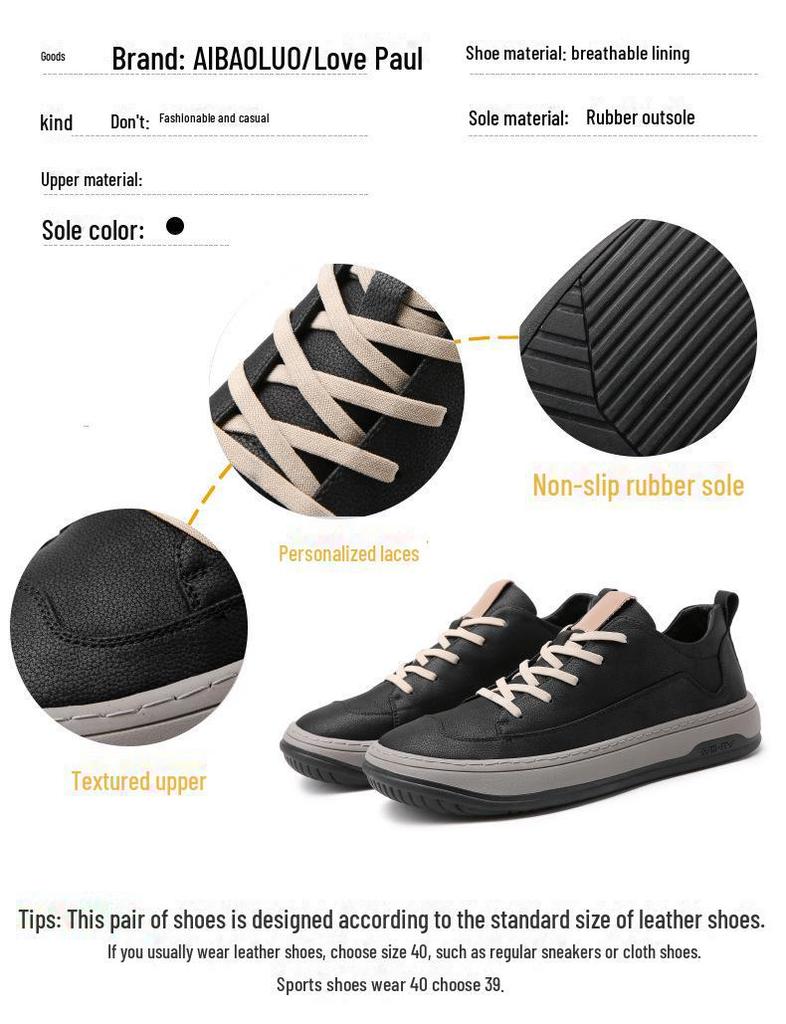 Men's 2025 Summer Retro Genuine Leather Casual Sports Shoes