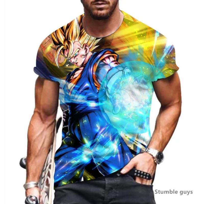 New Dragon Ball Super Goku Super Saiyan God Cosplay T-Shirt Men Women 3D Print Anime Graphic Tee Casual Short Sleeve Tops Fans