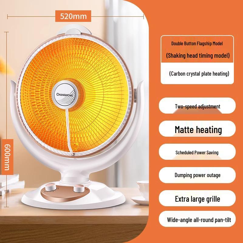 Little Sun Energy-Saving Heater: Rapid Heating Bathroom Fan & Compact Warmer