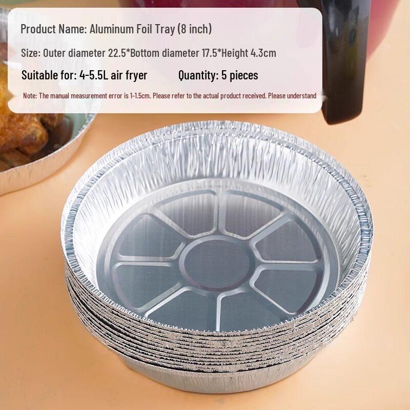 Air Fryer & Oven Food Grade Foil Trays