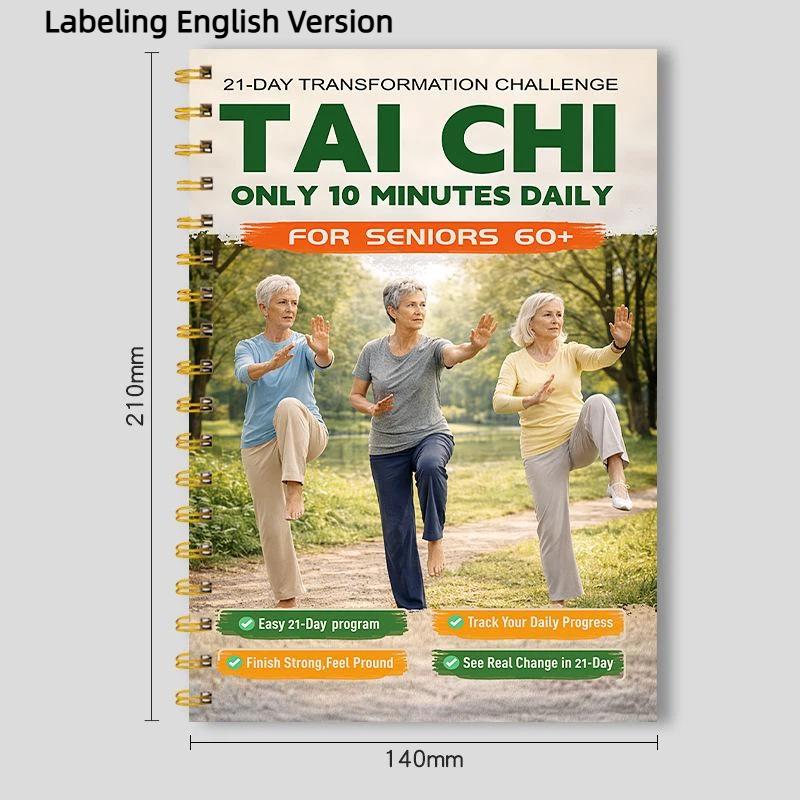 Senior Fitness with Tai Ji 21 Day Challenge 10 Minutes Daily to Enhance Strength and Balance