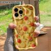 Phone Case: 2D flat design suitable for iPhone 18 17 16 15 14 13 Pro protective case, fruit layout, perfect Christmas and Halloween holiday gift