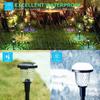 1-6PCS LED Lantern Lighting Solar Energy Path Lights Outdoor Waterproof Garden Lantern Landscape Path