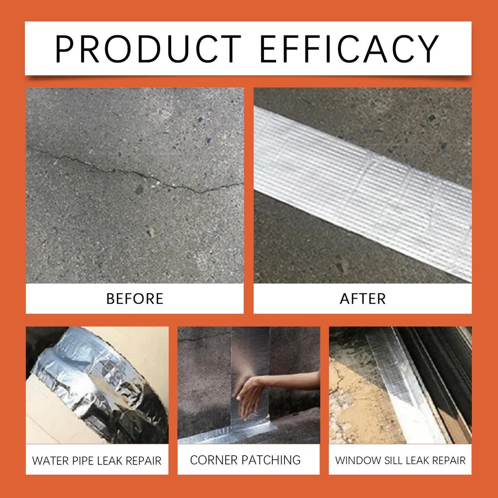 Wasserdichtes Butyl-Klebeband Dachleckageabdichtung feuchtigkeitsbeständig hochhaftend selbstklebend Aluminiumfolie wasserdichte Membran