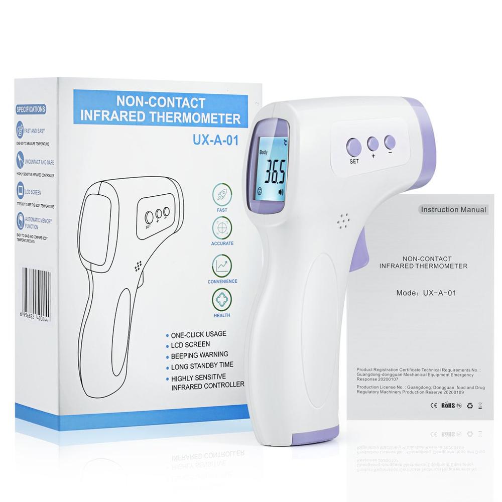 Infrared Thermometer Digital LCD Forehead Kids Body Adult Temperature Gun LL Infrared Thermometer Digital LCD Forehead Kids Body Adult Temperature Gun LL