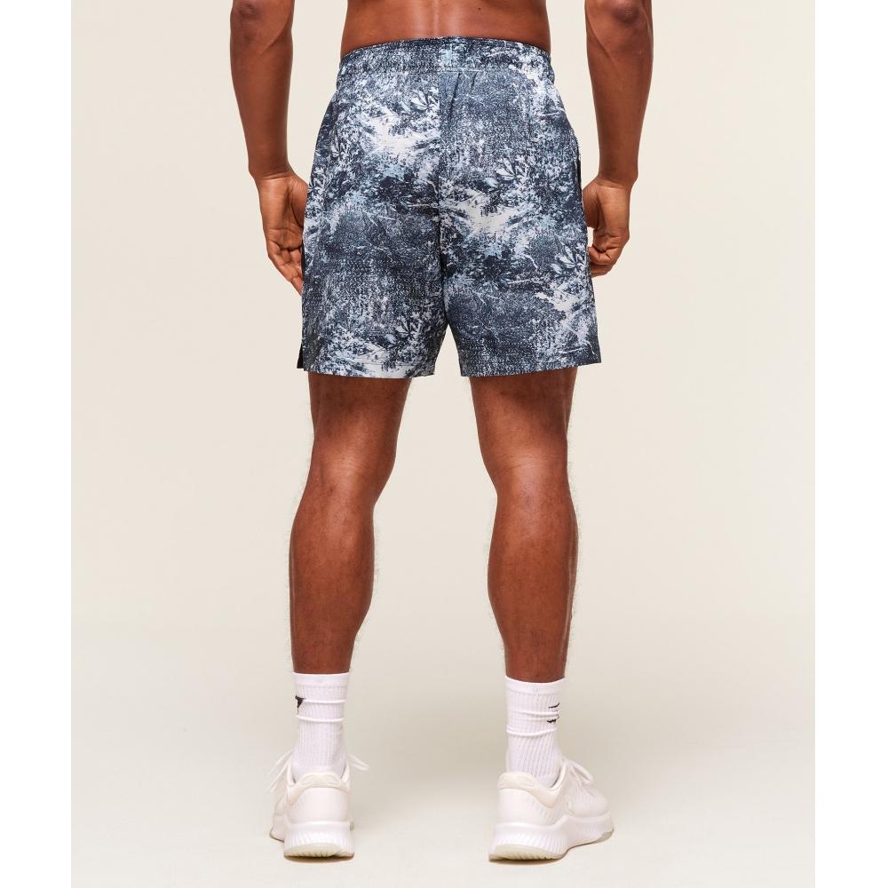 Gymshark Sport  7  Shorts Smoke Blue Black A1b3l Udxk