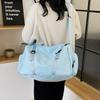 Women's daily student school vacation clothing luggage bag going out for picnic food storage bag