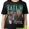 CHANNING TATUM SHIRT, Channing Tatum Tees, Channing Tatum Vintage T-Shirt, Channing Matthew Tatum American Actor Retro Bootleg Homage Merch