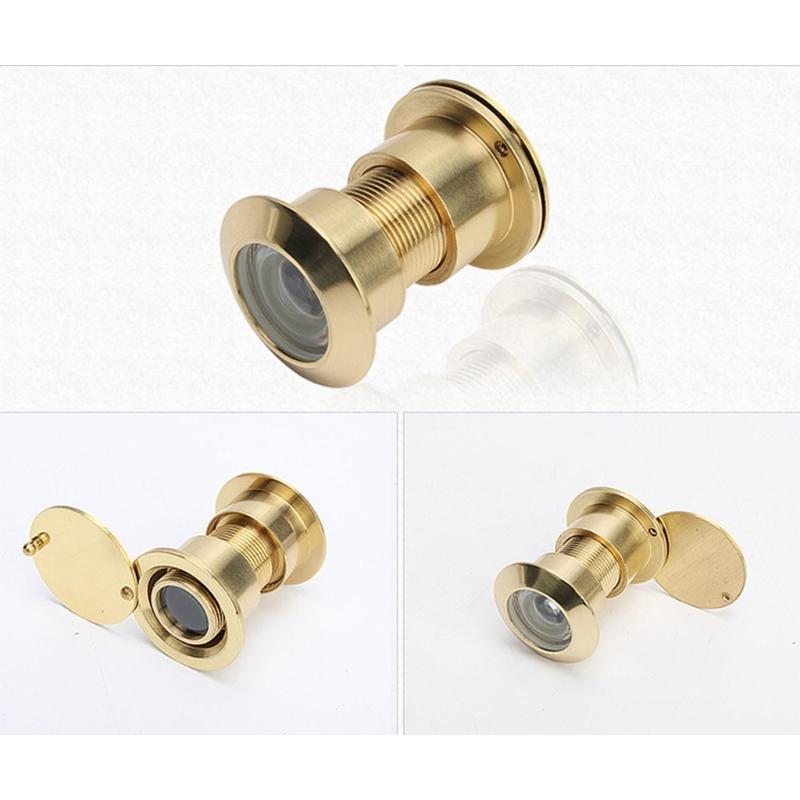 200 Degree Wide Angles Door Viewers Security Door Eye Viewer Peephole Door Hardware for Better Home Security Enduring