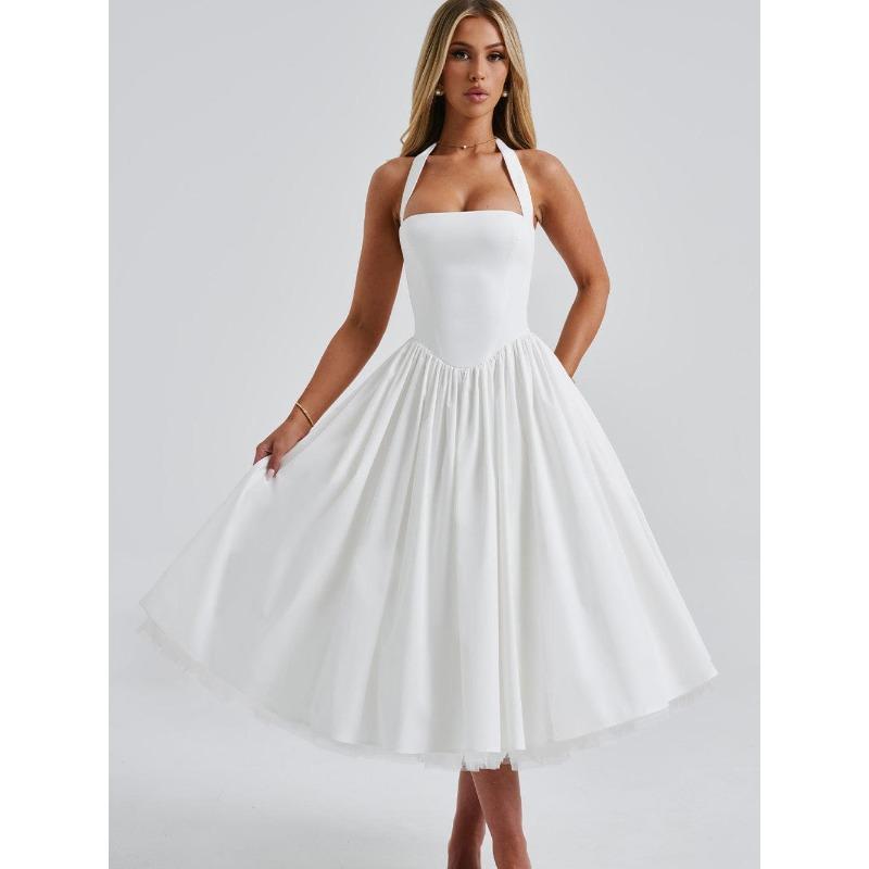 Neues Kleid Tutu-Kleid Abendkleid Damen Schnürrock