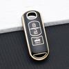 2/3/4 Buttons TPU Protective Key Fob Cover for Mazda Atenza Axela Demio 2 3 6 CX-3 CX-5 CX7 CX-9 2015-2019 Key Cover Key Chain
