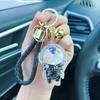 Astronaut Sand Liquid Keychain Unique Space Themed Key Ring For Keys Bags And