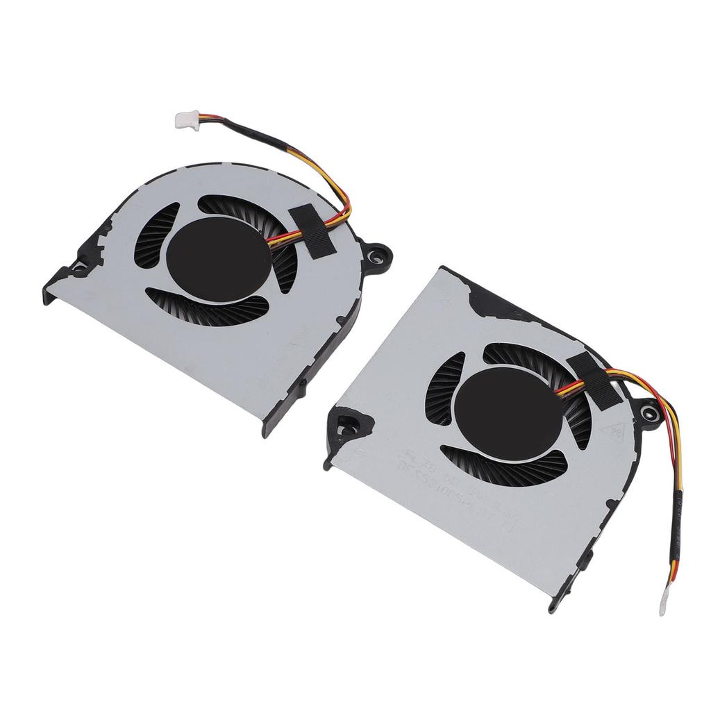 CPU GPU Fan Replacement for Acer AN515 43 AN515 54 AN517 51 AN517 52 Gaming Laptop Cooling Fan with 4Pin Power Connector
