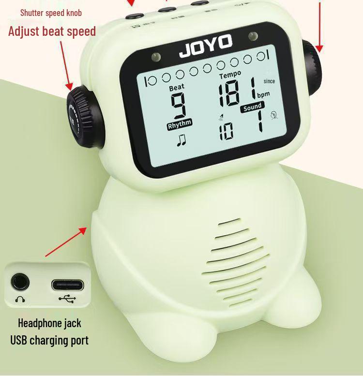 Human Voice Metronome JM93 for Piano, Guitar, Guzheng, Drum - Universal Music Rhythm Device